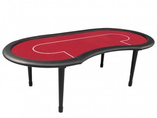 Naos Location loue table de poker ovale pour décor à thème casino, Las Vegas, livraison partout en France, Paris Neuilly