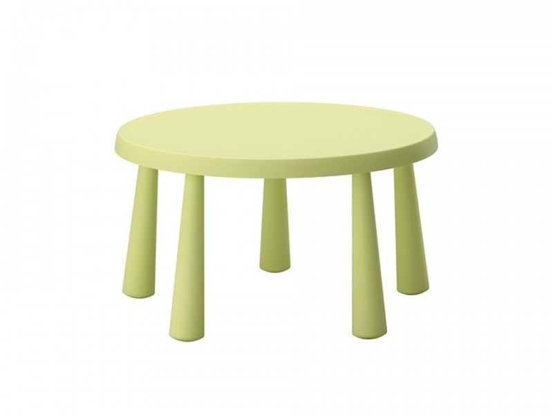 Table basse pvc vert