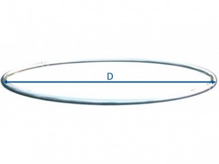 Cercle monotube EX50 : 6m ext