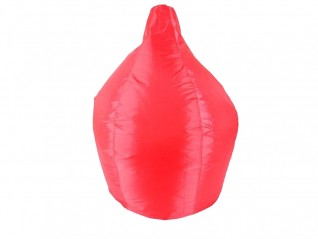 Pouf poire rouge