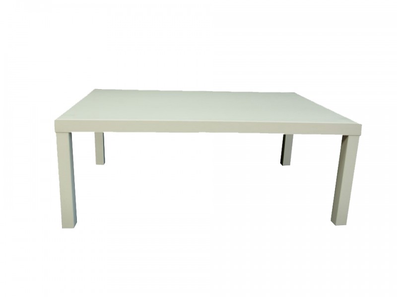 Table basse blanche