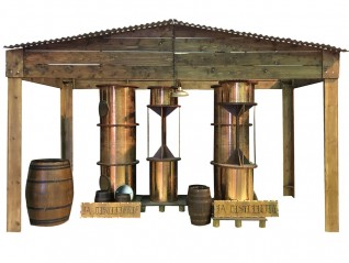 Location d'une distillerie, décor corsaire, livraison partout en France, Cherbourg, Strasbourg