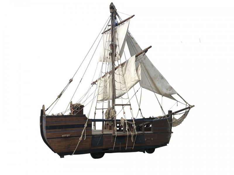 4001.01.128 Location bateau pirate pour thème piraterie en décor livraison sur Fréjus, Sartrouville, Massy.