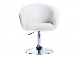 Fauteuil pivotant pied chrome