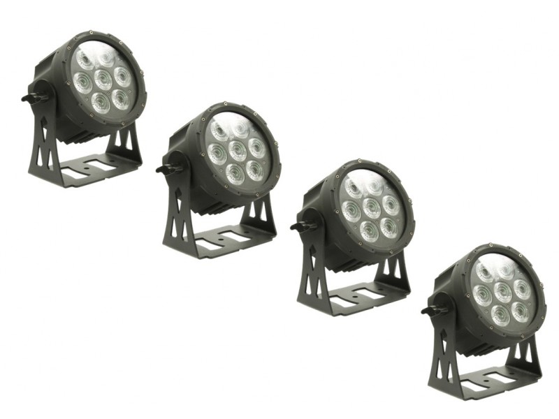 Fly de 4 projecteur led Slim 710 à la location sur Naoslocation.fr pour la réalisation de scène et décor à thème.