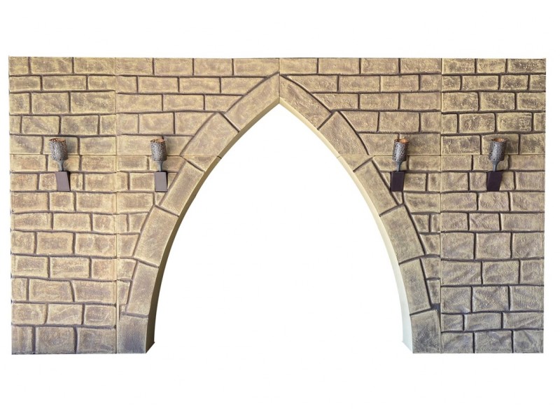 Arche pierre pour décor thématique Brocéliande, Bretagne
