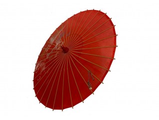 Ombrelle chinoise pour la réalisation scénographique de décor asiatique.