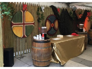 Bouclier gaulois accessoire déco pour événement médiéval, Bretagne, Pays de la Loire