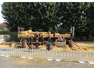 Barrière en location pour stand, décor thématique sur Bordeau, Lille