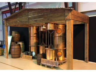 Distillerie dispo à la location pour anniversaire, thème pirates, corsaires, Bretagne, Pays de la Loire