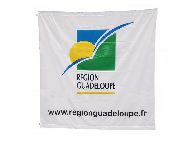 Location drapeau région guadeloupe sur rennes pour soirées thématique