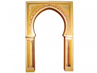 Porte de medina en location de décor thématique oriental, 1001 nuits, livraison partout en France, Lille Quimper