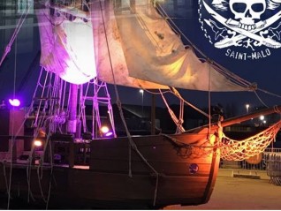 Bateau pirate en location pour réalisation décor sur Marseille, Dijon, Brest