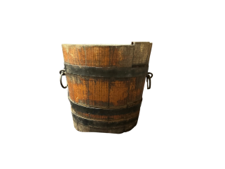 Seau en bois