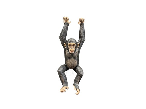 Chimpanzé en résine, décor pour événement, thème jungle. Livraison en France, Caen, Le Havre, Rouen Chimpanzé en résine, décor pour événement, thème jungle. Livraison en France, Caen, Le Havre, Rouen