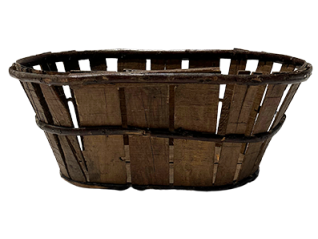 Panier ovale, décor pour événement, thème médiéval, livraison partout en france, Brest, Lorient, Vannes
