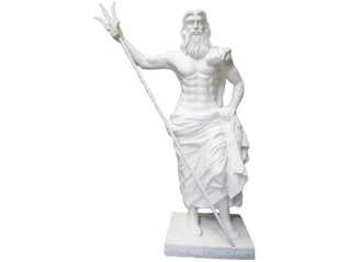 Statue mythologique, pour événement privé. Livraison sur Marseille Montpellier et Nice.