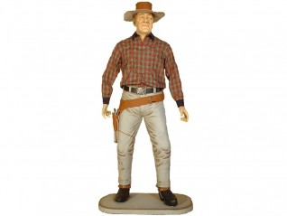 Personnage resine john Wayne