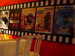 Pellicule de 10 affiches cinéma