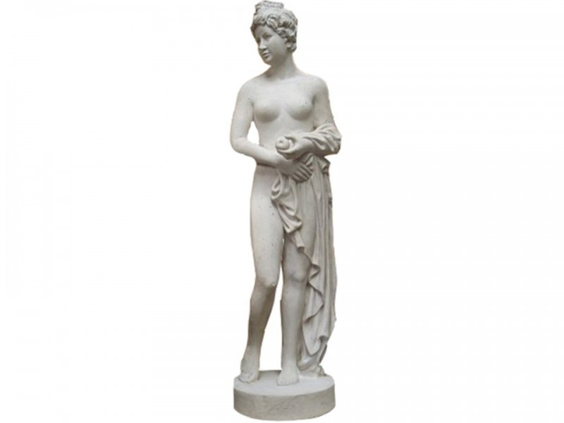 Statue antique "Vénus à la pomme" sans colonne, décor antique en loc, livraison partout en France, Nantes Angers