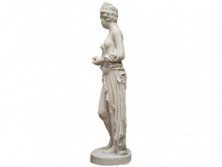 Statue antique "Vénus à la pomme" sans colonne, décor en loc pour soirée à thème Grèce antique, Fougères, Dreux