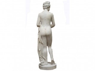 Statue antique "Vénus à la pomme" sans colonne, matériel déco pour soirée à thème Antiquité, Saint-Malo Saint-Brieuc