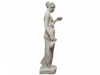 Statue antique "Vénus au pichet" sans colonne