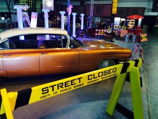 Barrière street closed en location de décor à thème au parc exposition de Rennes, Paris Brest