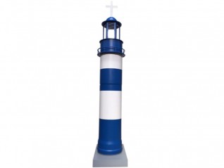 Phare bleu en location pour décor thématique