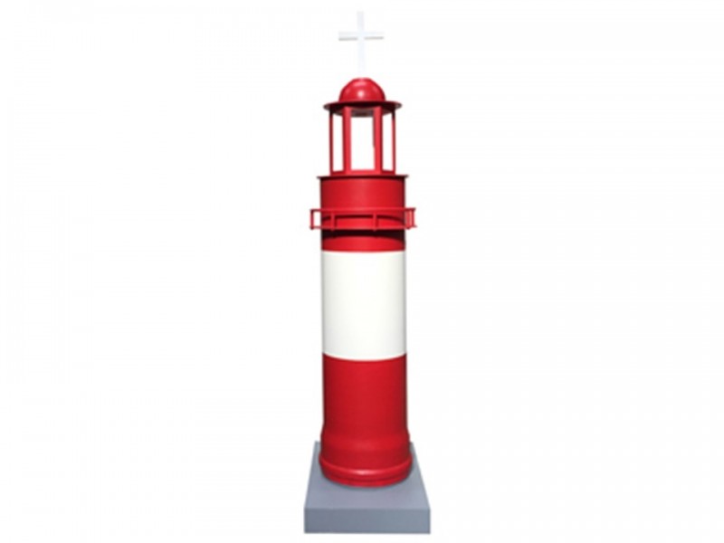 Location Phare rouge pour décor à thème Exotique, Mer, Plage