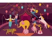 Location de décor à thème cirque pour événement